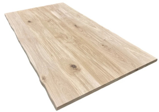 Blat Dębowy Lity Gr.4cm Szer.100cm Surowy