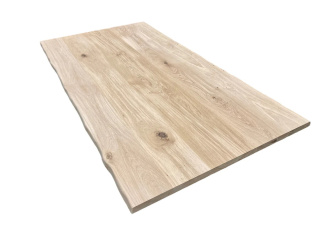 Blat Dębowy Lity Gr.4cm Szer.60cm Surowy